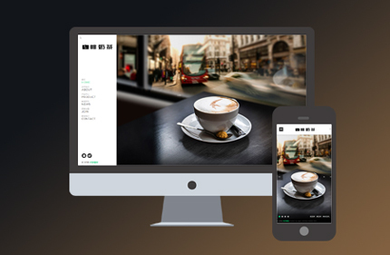 dedecms咖啡奶茶餐饮类企业招商加盟网站模板(自适应手机端)