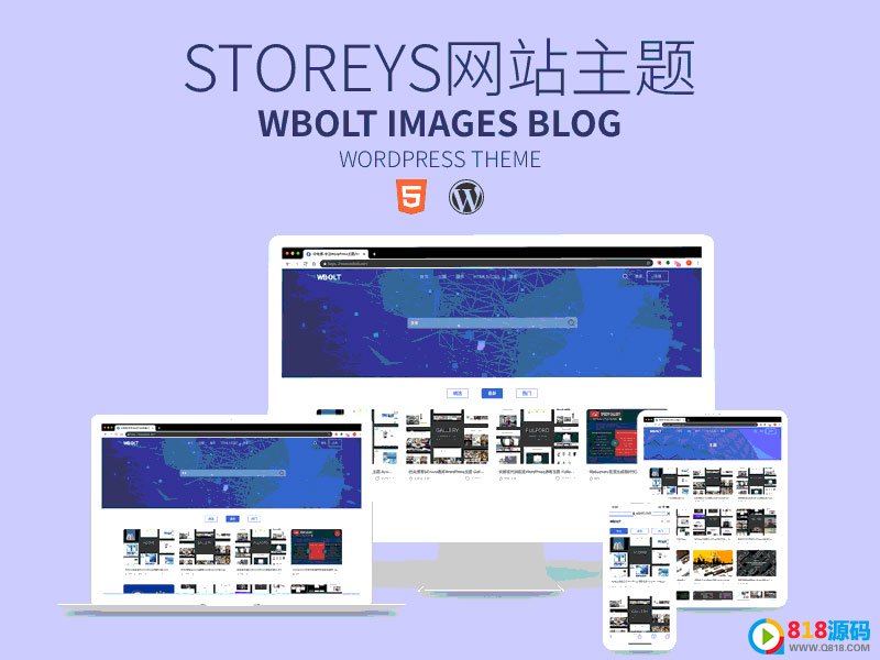 WordPress主题Storeys V1.0.0资源下载站响应式模板