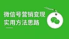 微信号朋友圈刷屏裂变最新营销变现教程 实用方法思路(共12节)价值199元