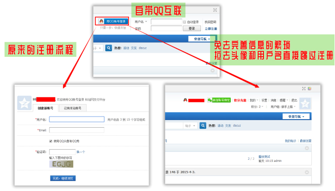 discuzX3.2商业插件QQ登陆/QQ登录免完善信