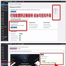 可视化建站The7主题 V8.7 Wordpress主题
