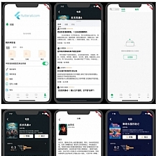 lutter豆瓣客户端源码 Awesome Flutter Project