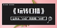 月营业额700万+大佬教您《玩转口播》让你从“小白”到剪辑“大师”