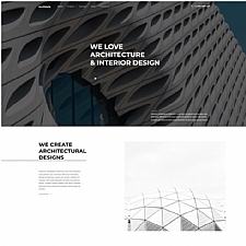 HTML5建筑室内设计公司网站模板