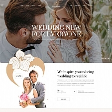 一站式婚纱摄影机构网站模板