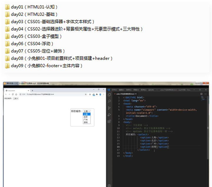 Web前端DIV+CSS实战教程