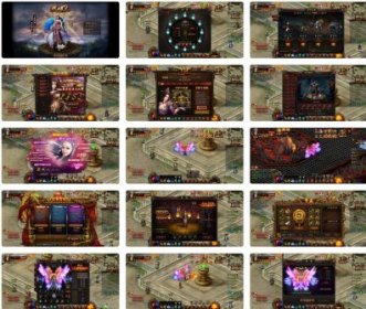 传奇页游热血虎卫三职业，大型角色扮演类PK特色